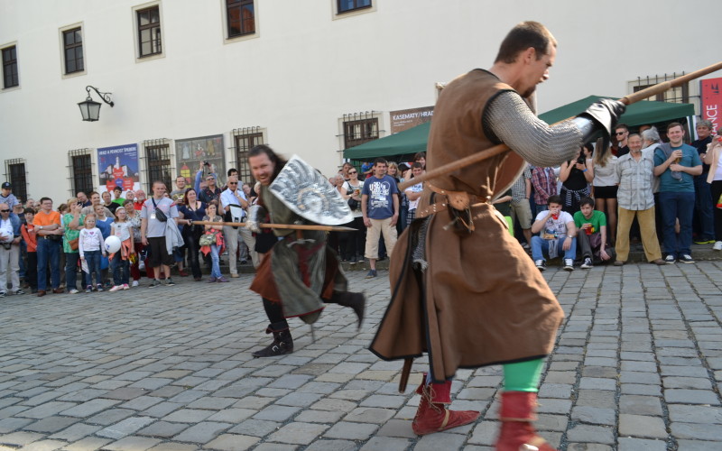 Prvomájové odpoledne 1.5.2014 - Brno, hrad Špilberk